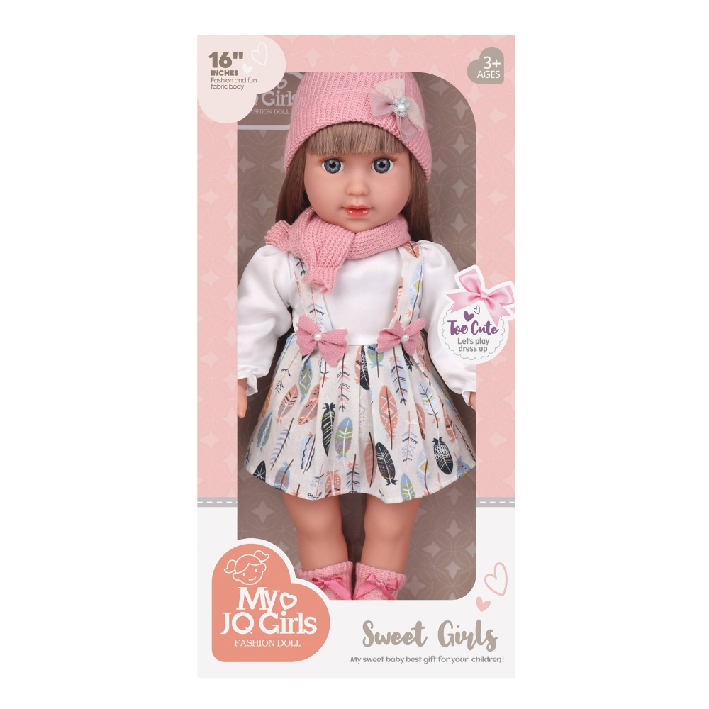 Fashion Doll - Melissa - Dress, Beanie & Shoes - 40cm
