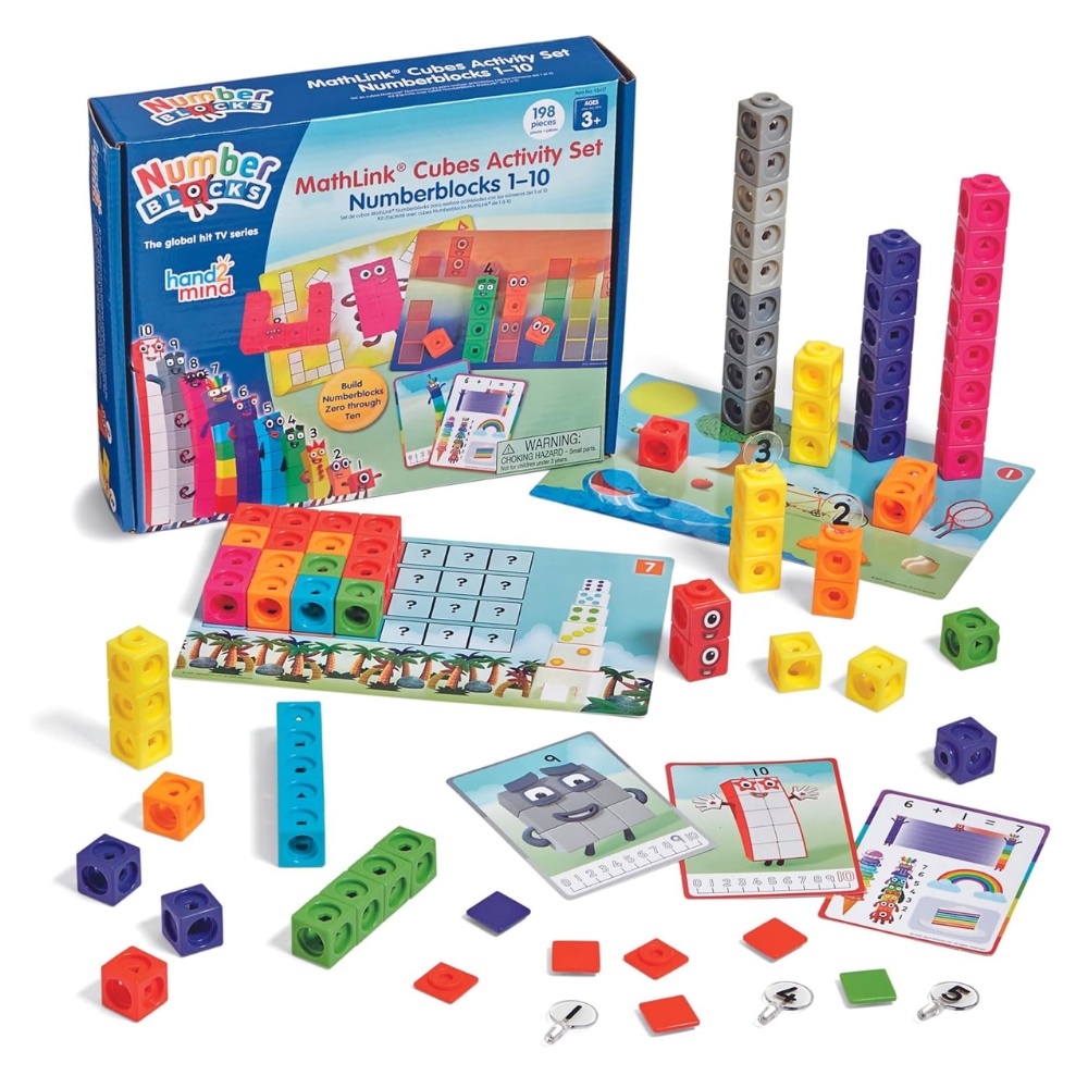 Learning Resources - MathLink® Cubes Numberblocks 1 - 10 Activity Set