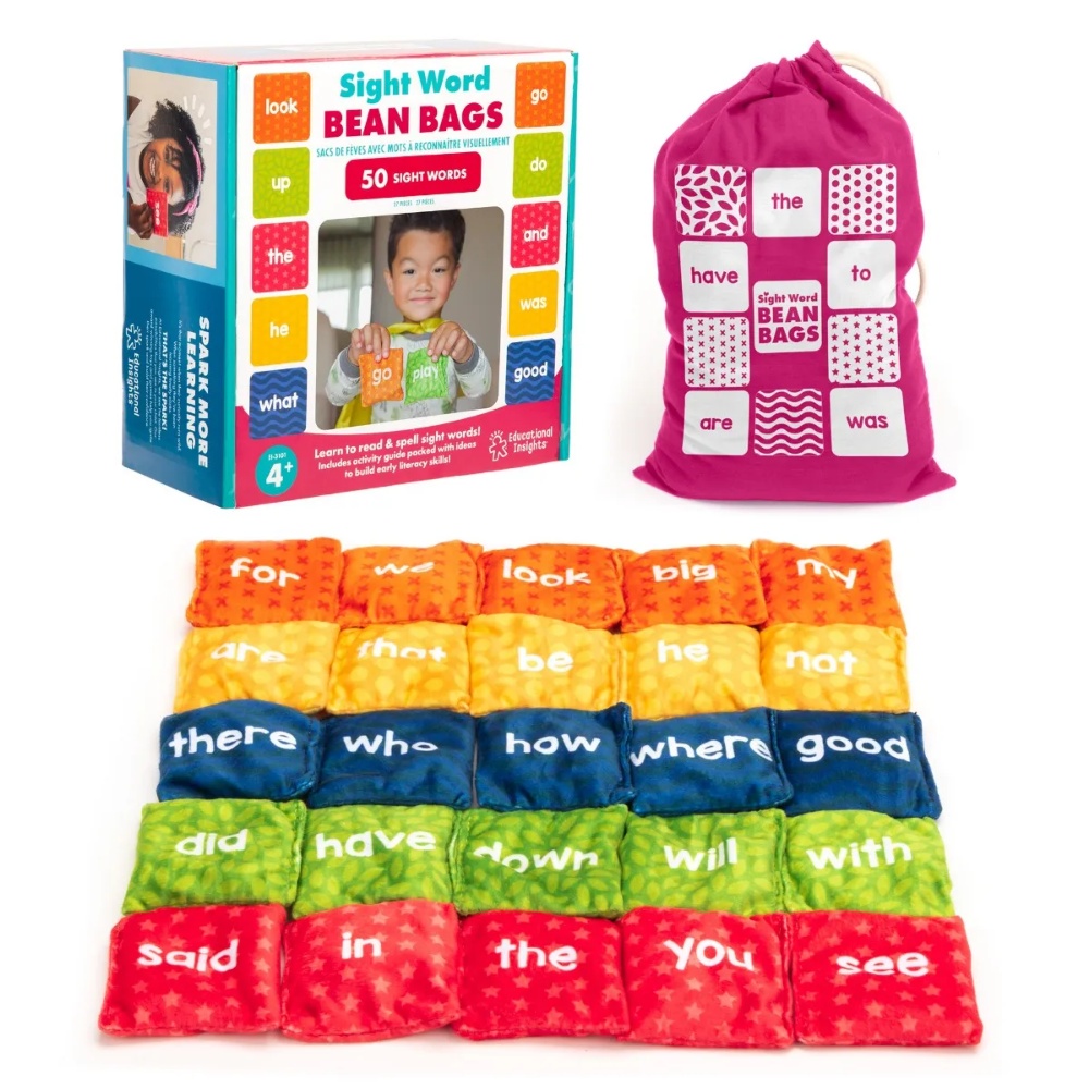 Educational Insights - Sight Word Bean Bags: Early Reading Toy