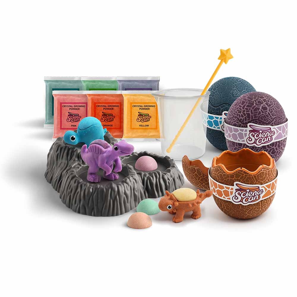 TopBright - Crystal Growing Kit for Kids - Science Experiment Deluxe Gift Dinosaur