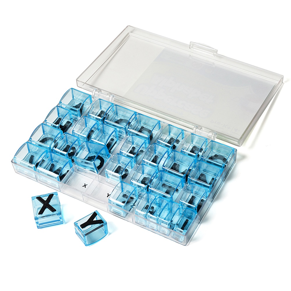 Educational Insights - Alphabet Rubber Stamps: Letter Printing Art Set for Kids
