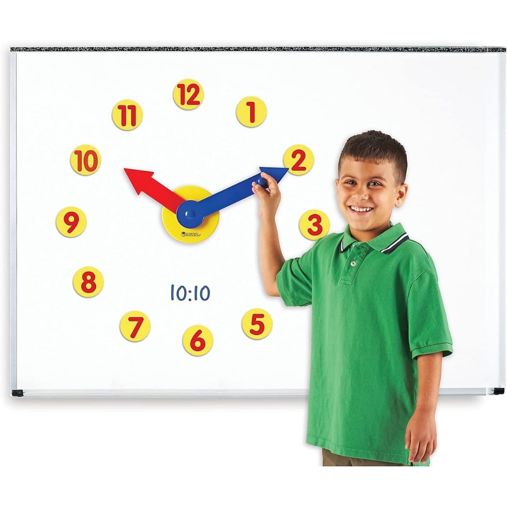 Learning Resources - Magnetic Time Activity Set