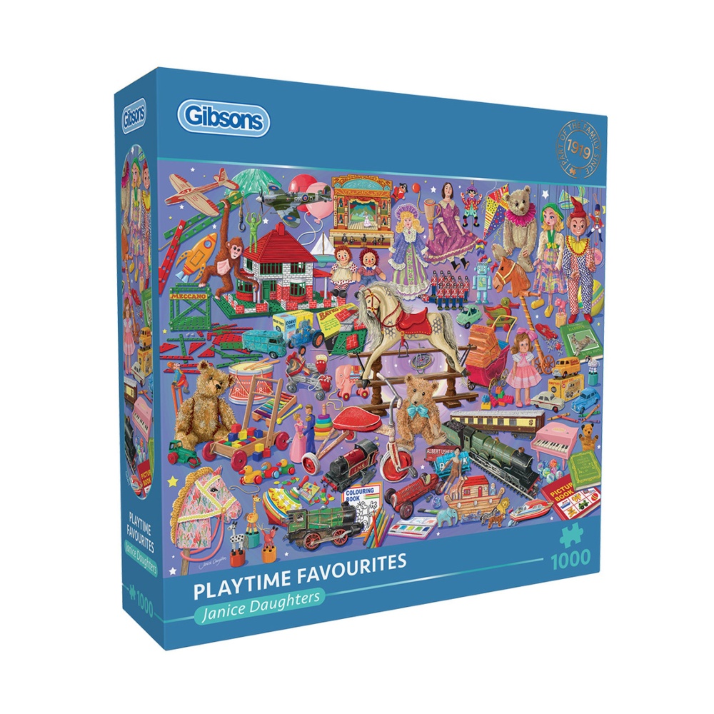 Gibsons - Playtime Favourites - 1000 Piece Jigsaw Puzzle