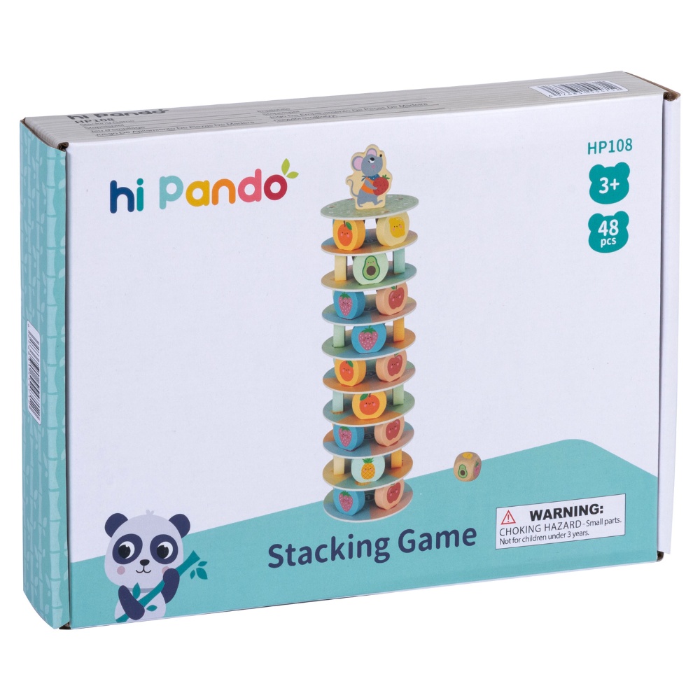 hi Pando - Stacking & Balancing Tower Game Activity Toy