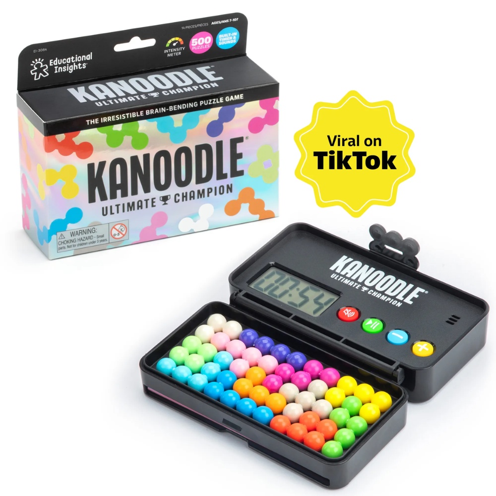 Educational Insights - Kanoodle® Ultimate Champion Electronic Puzzle Game for Kids & Adults