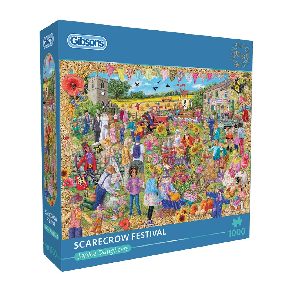 Gibsons - Scarecrow Festival - 1000 Piece Jigsaw Puzzle