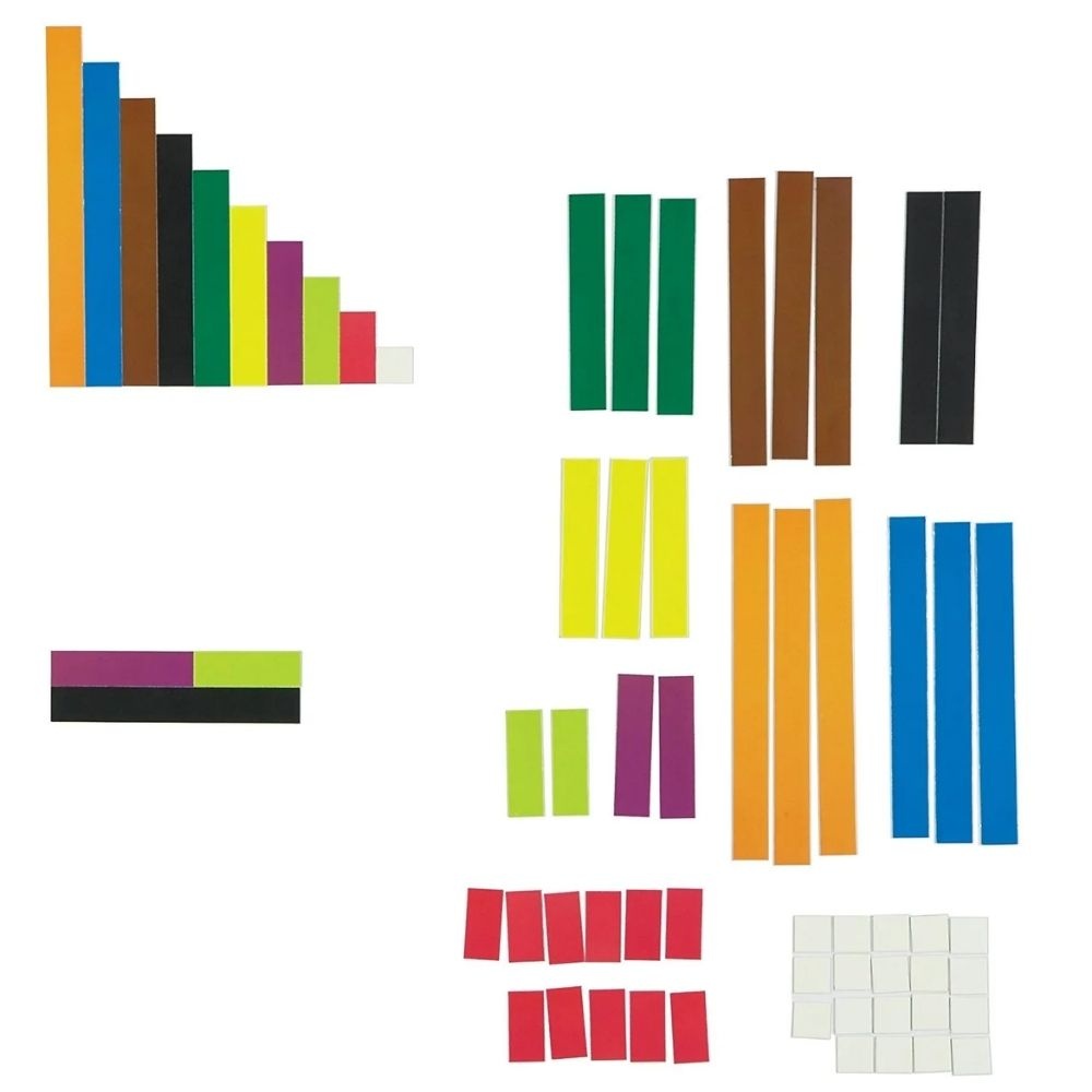 Learning Resources - Magnetic Cuisenaire® Rods Teaching Demo Set