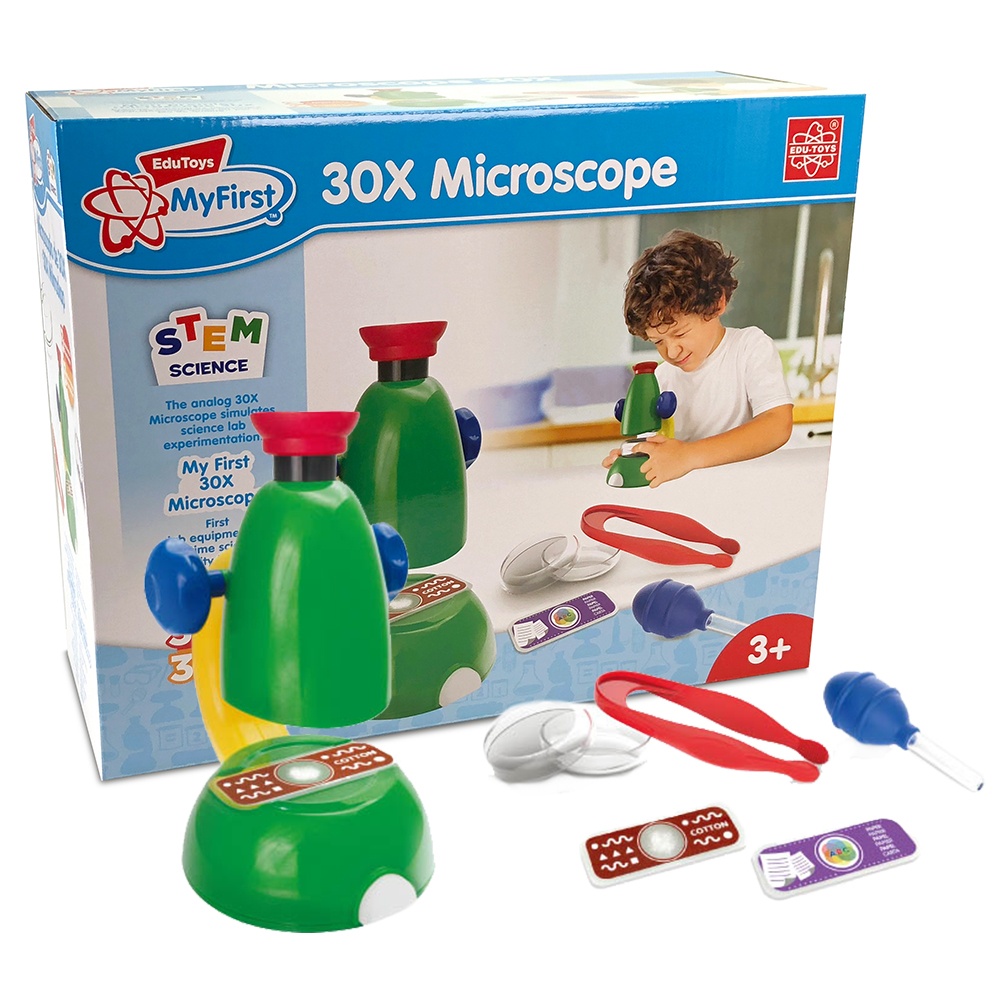Edu-Toys - My First - Science - 30x Microscope -**
