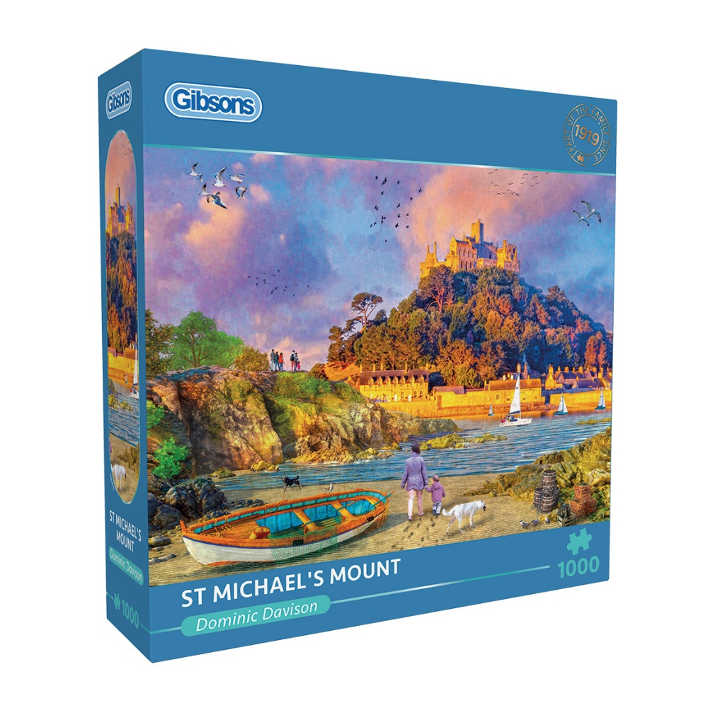 Gibsons - St Michael's Mount - 1000 Piece Jigsaw Puzzle