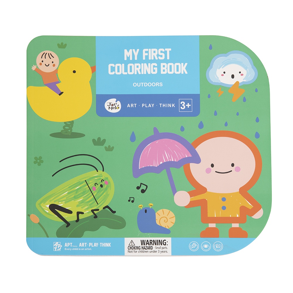 Jar Meló - My First Coloring Book - Outdoors