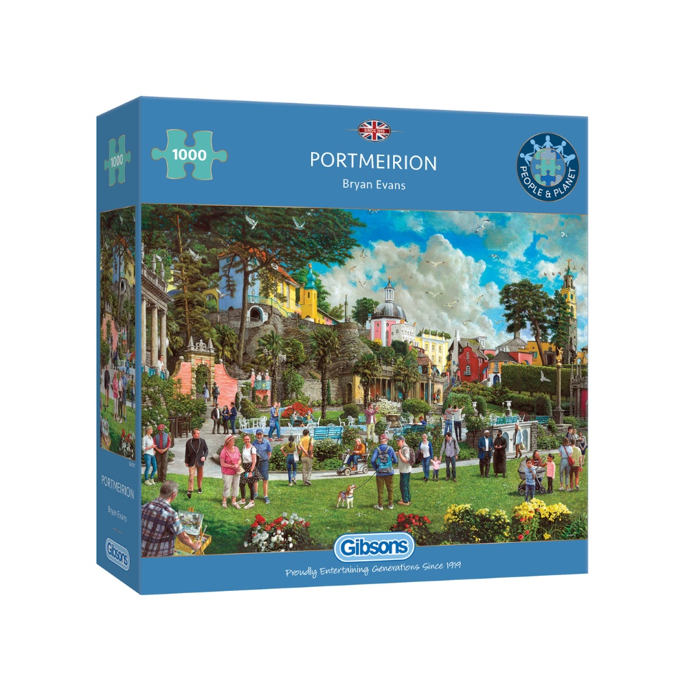 Gibsons - Portmeirion - 1000 Piece Jigsaw Puzzle