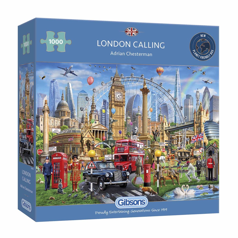 Gibsons - London Calling - 1000 Piece Jigsaw Puzzle