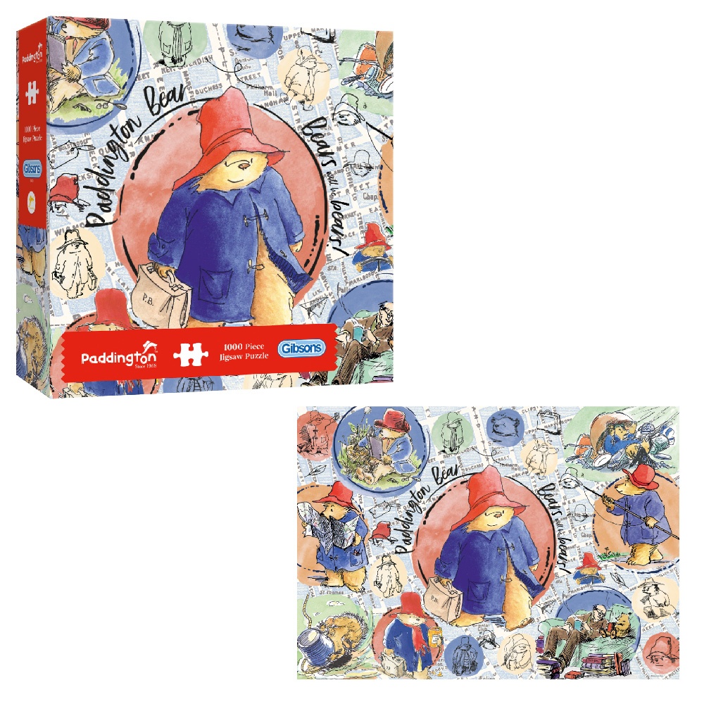 Gibsons - Paddington - 1000 Piece Jigsaw Puzzle