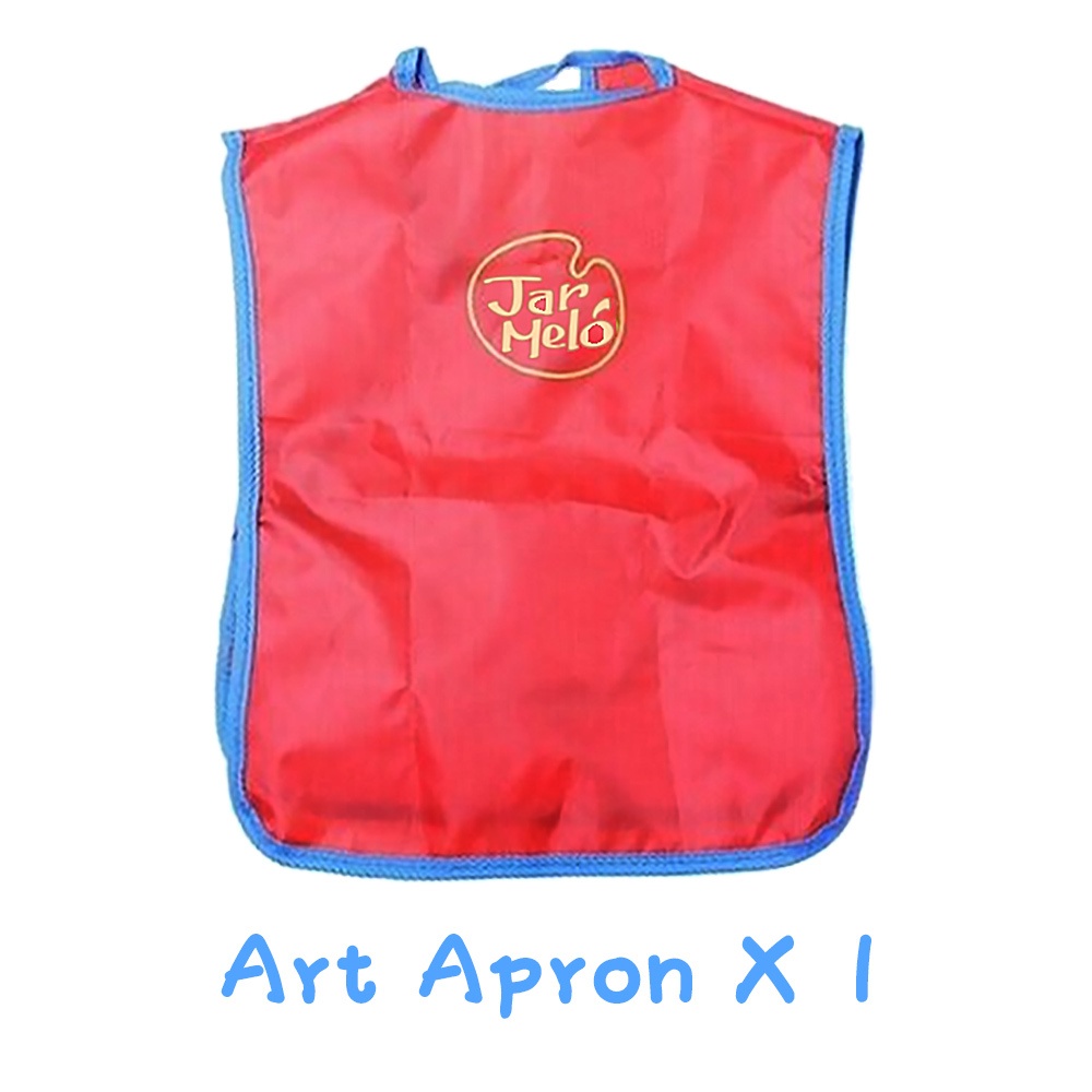 Jar Meló - Children's Finger Paint Kit with Paints, Stamps & Apron