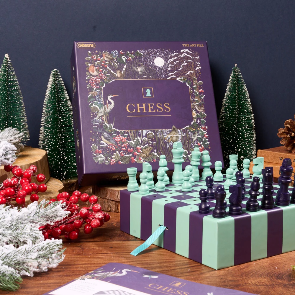 Gibsons - The Art File: Chess Family Board Game