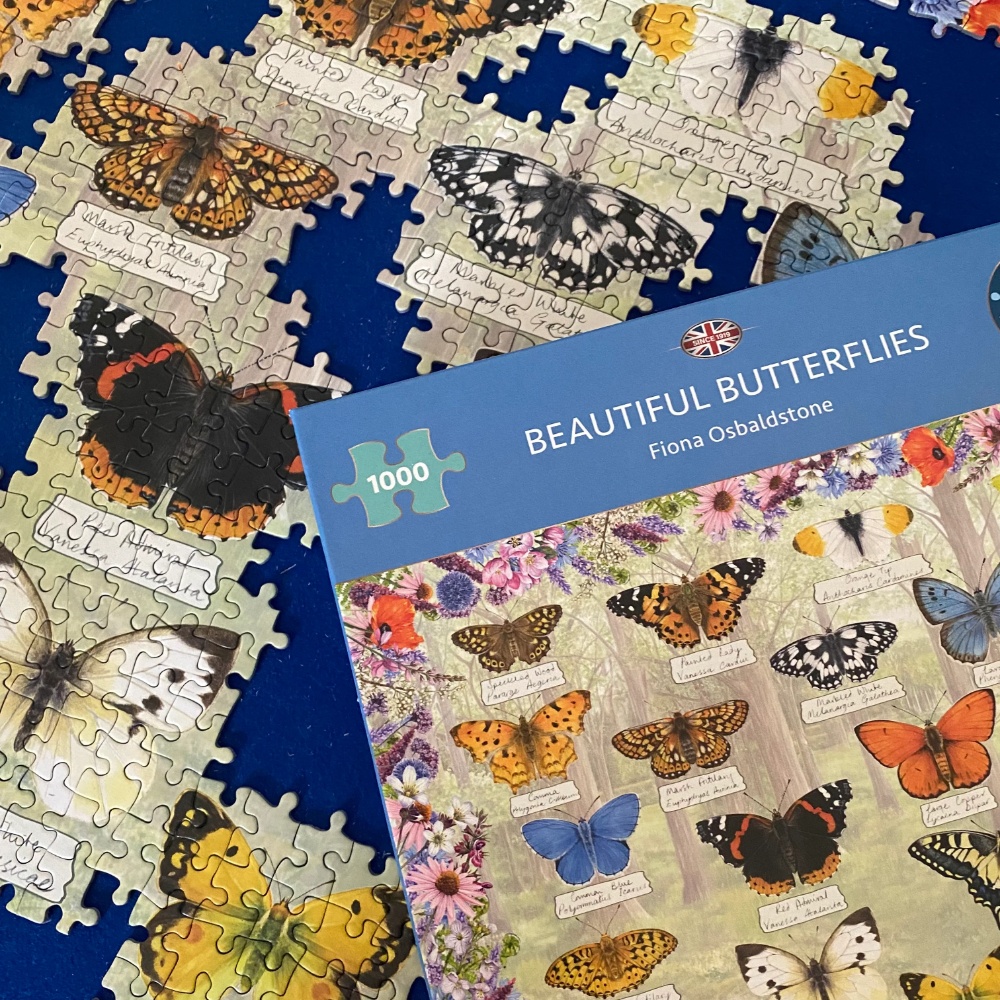 Gibsons - Beautiful Butterflies - 1000 Piece Jigsaw Puzzle