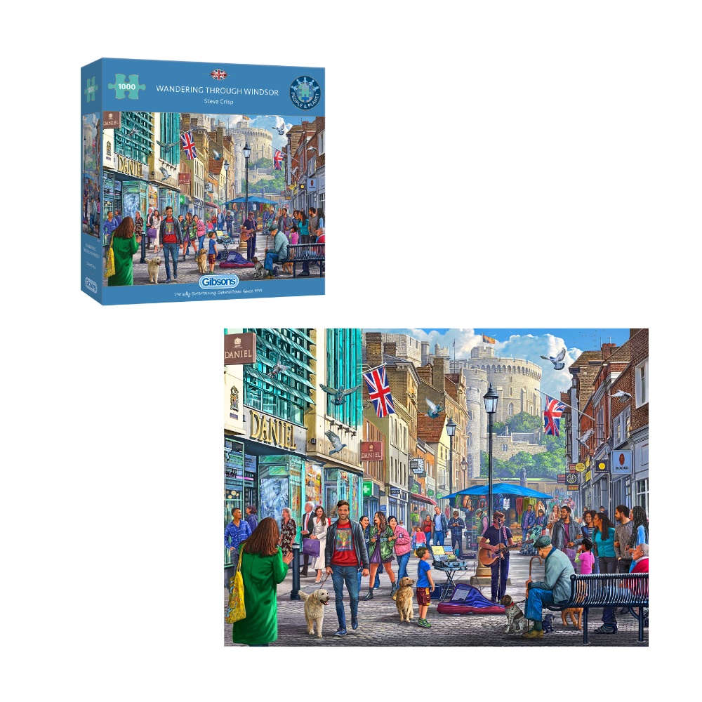 Gibsons - Wandering Through Windsor - 1000 Piece Jigsaw Puzzle