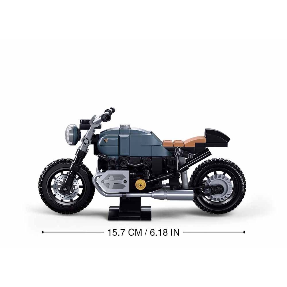 Sluban Building Set: Model Bricks - RNINEMS Motorcycle - 191pcs