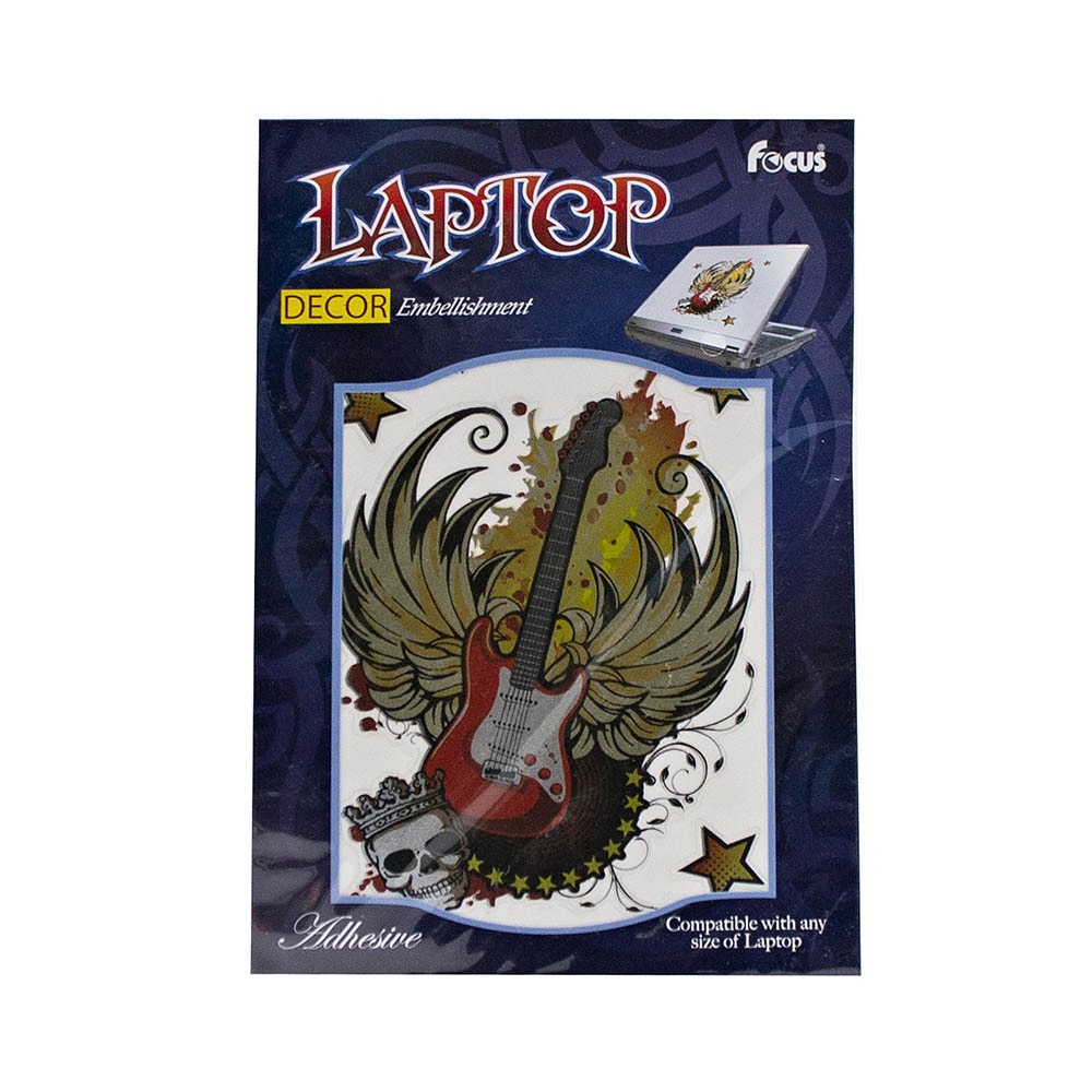 Greenbean - Laptop Sticker GUITAR FOIL