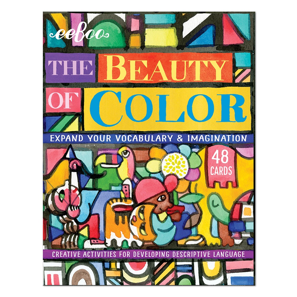 eeBoo - Beauty of Color Hardbox Flashcards -**