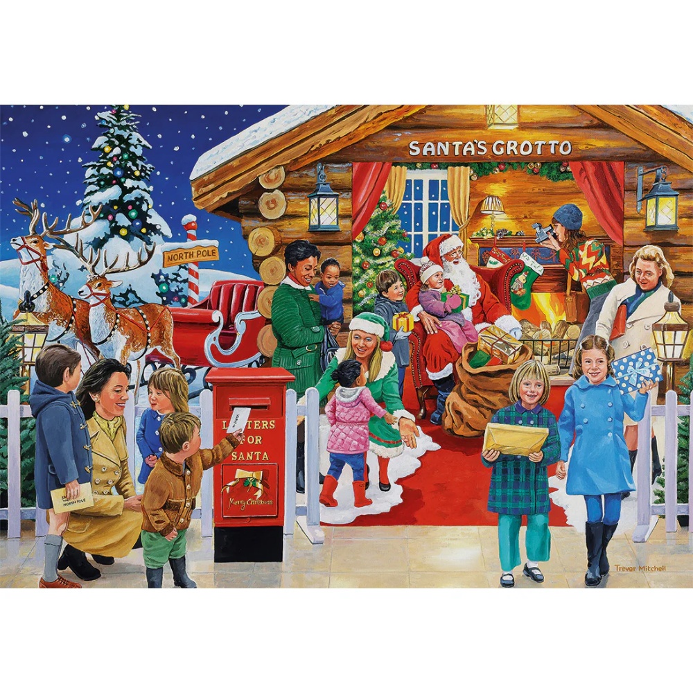 Gibsons - A Christmas to Remember - 4 x 500 Piece Jigsaw Puzzles