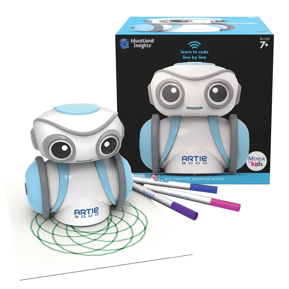 Educational Insights - Artie 3000 - Learn to Code Drawing Robot for Kids