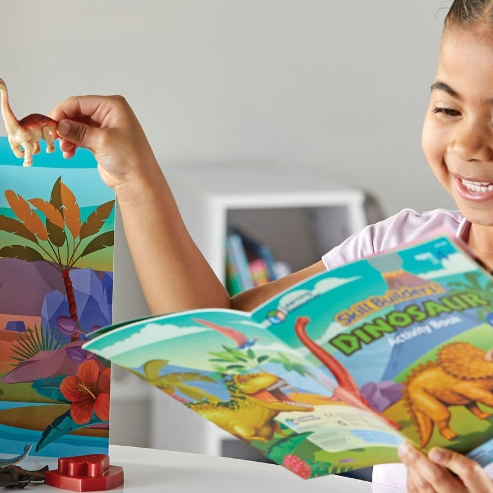 Learning Resources - Skill Builders! Dinosaurs, Educational Science Activity Kit