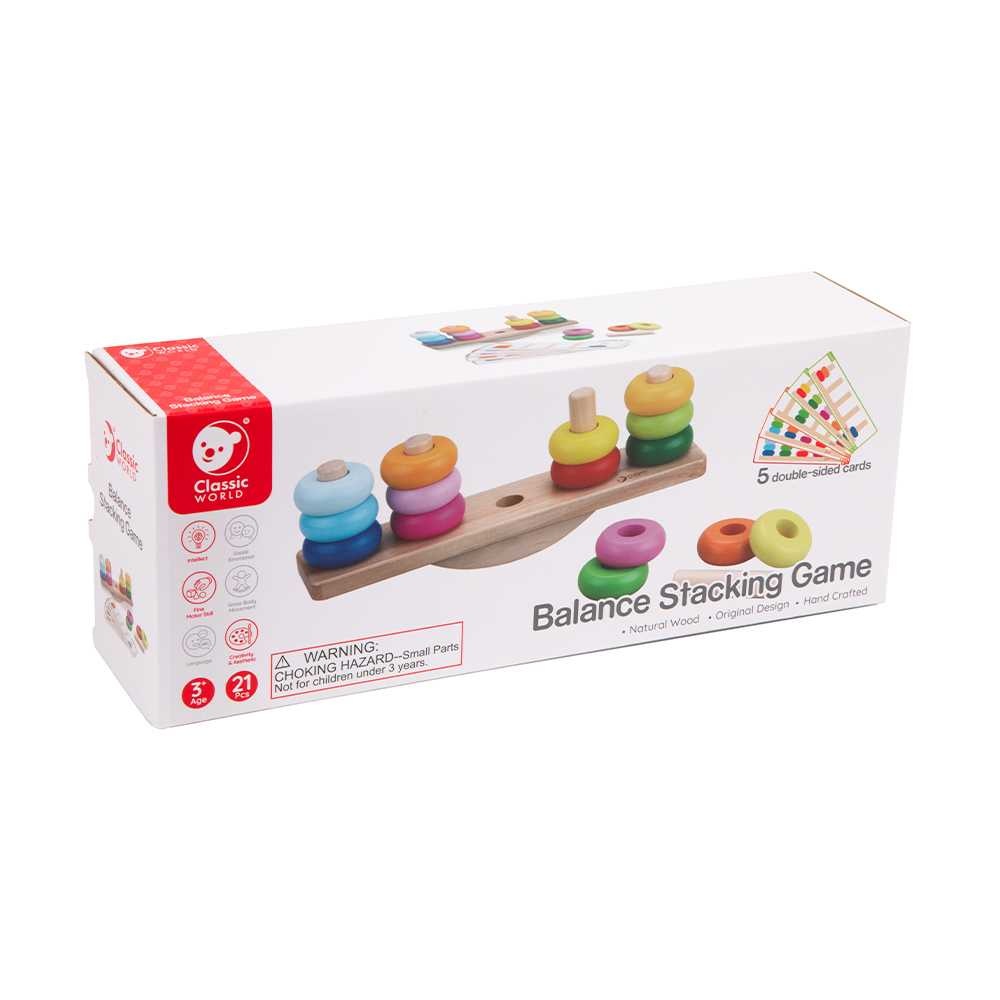 Classic World - Balance Stacking Game - 26pcs