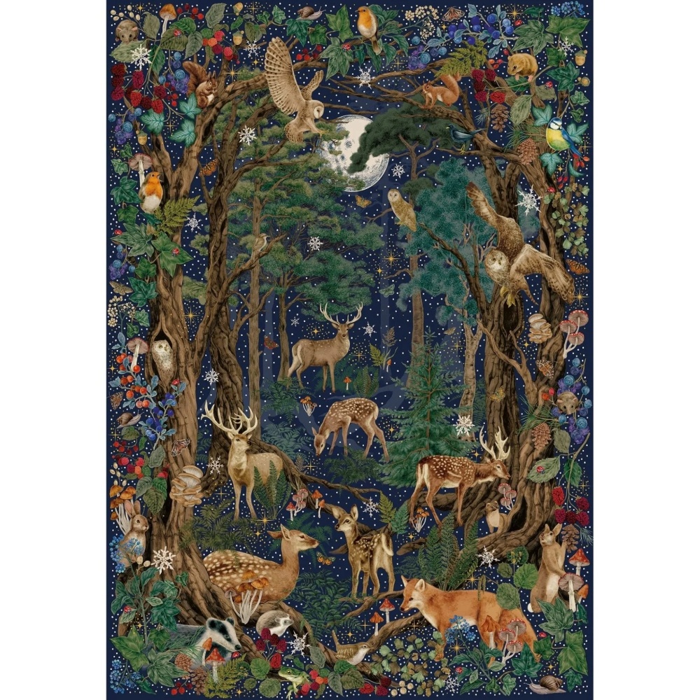 Gibsons - The Art File: Into the Forest - 1000 Piece Jigsaw Puzzle
