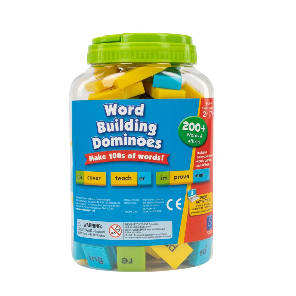 Educational Insights - Word Dominoes: Grammar Building Activity