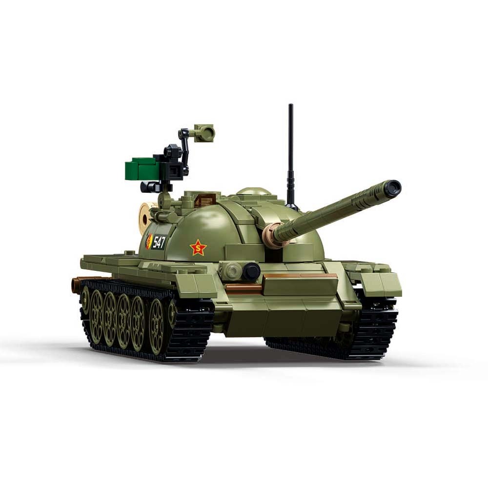 Sluban Building Set: Model Bricks - Medium Tank 3-in-1 - 604pcs