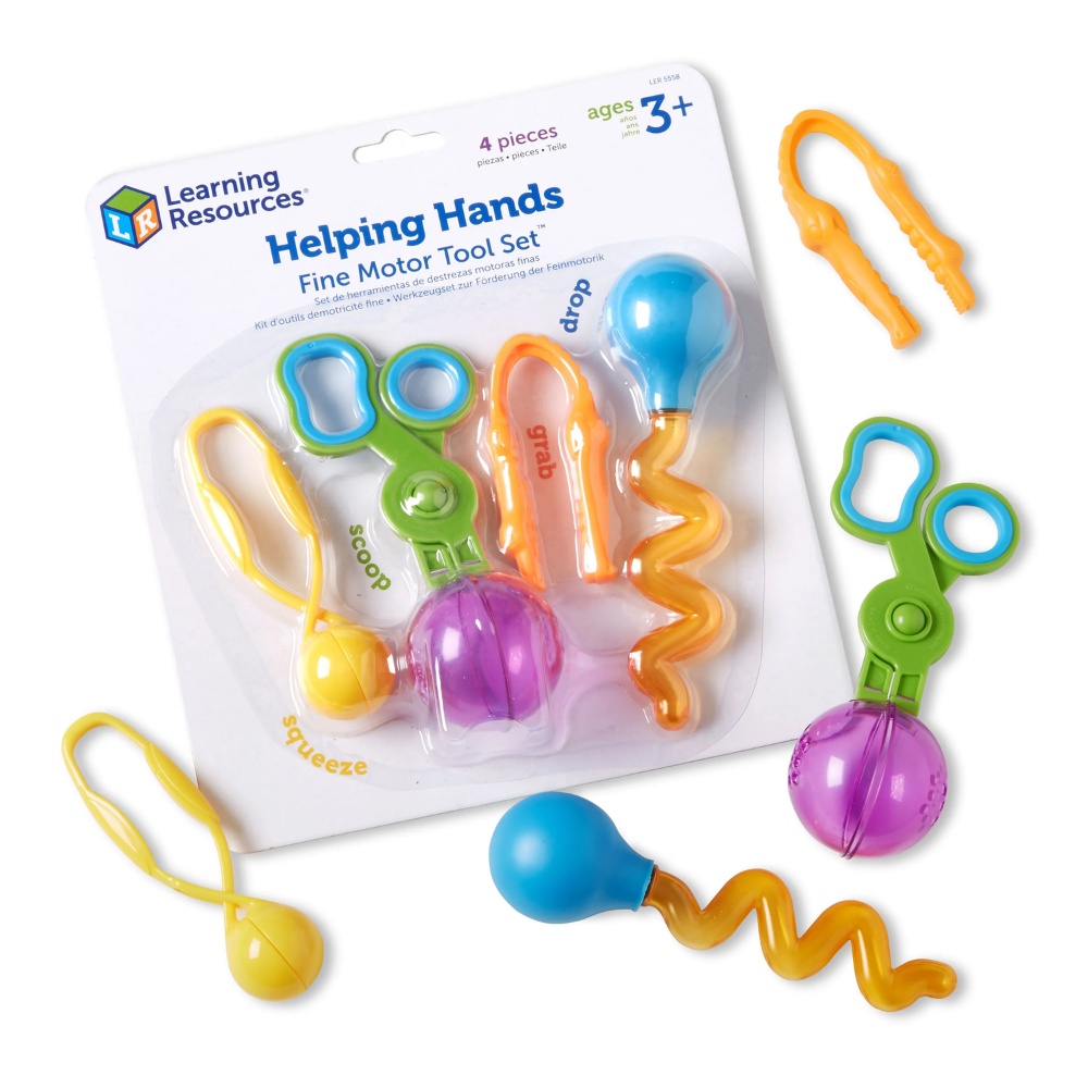Learning Resources - Helping Hands Fine Motor Tool Set