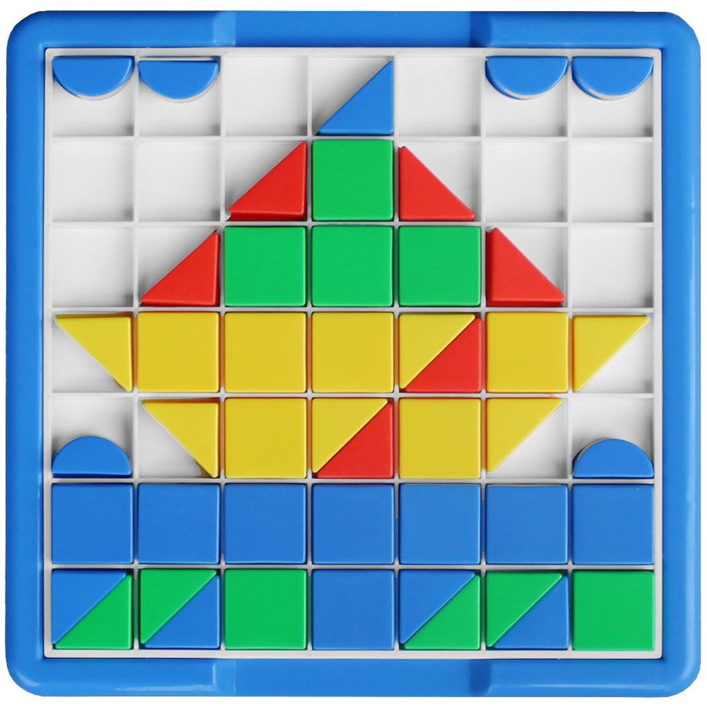Greenbean - Mosaic Jumbo Grid Board Set 82pcs QL010(E)-7