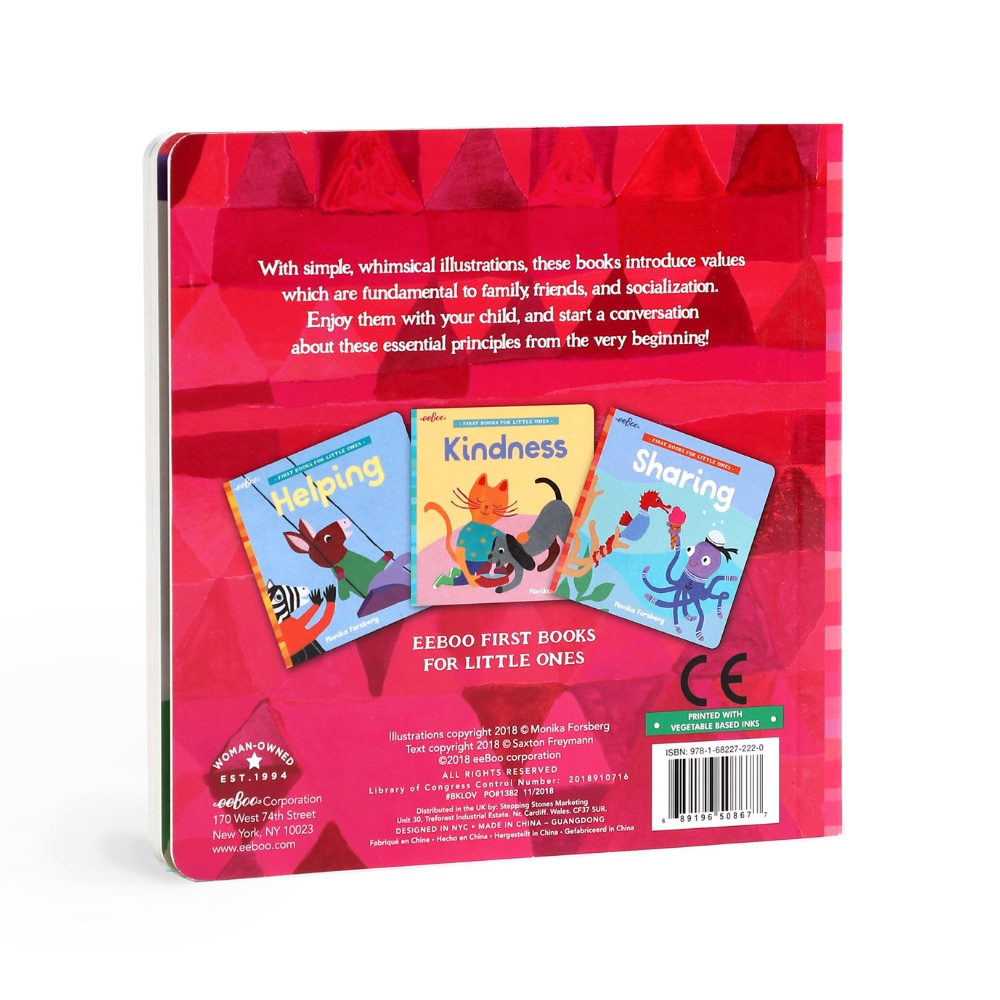 eeBoo - First Books for Little Ones - Love - Picture Board Book