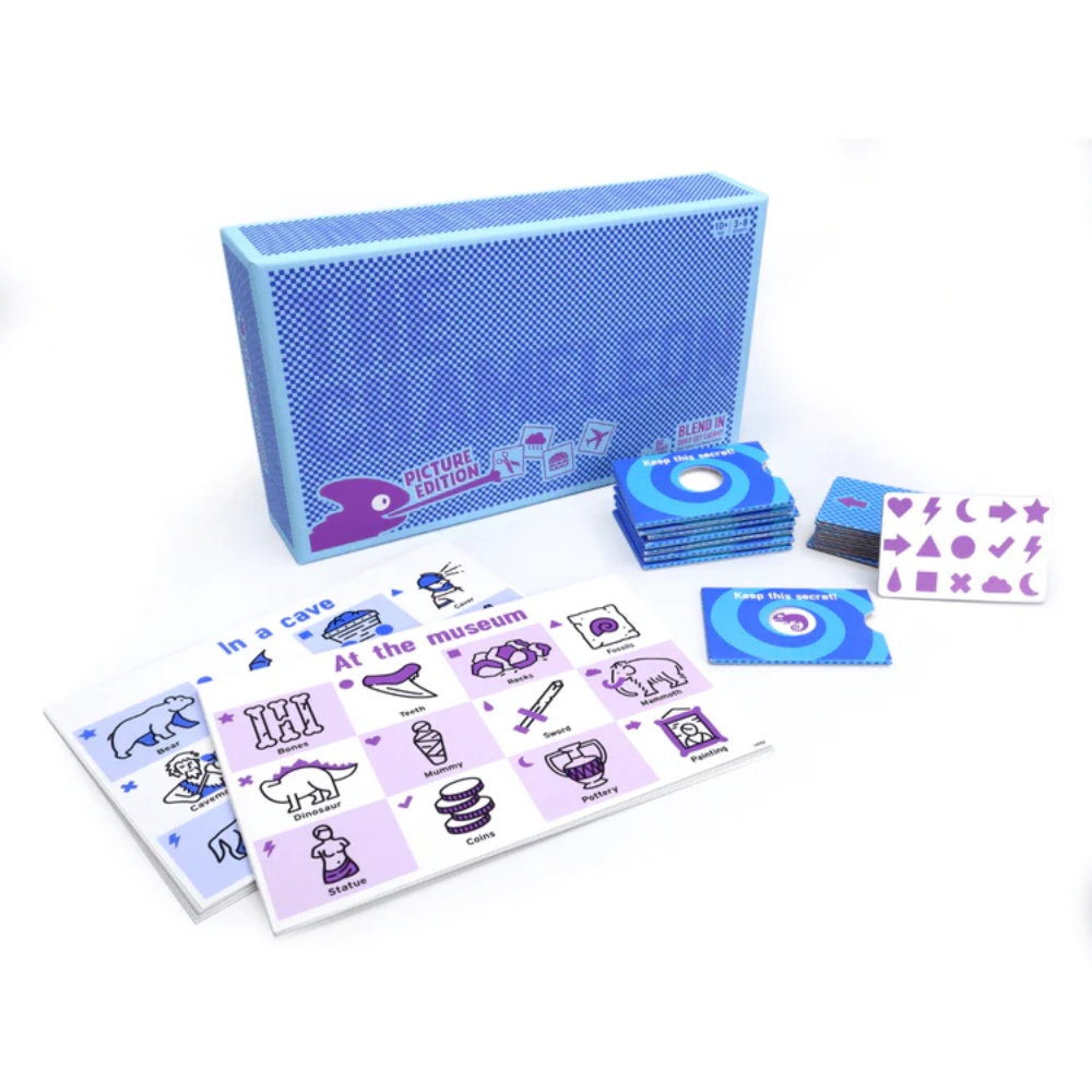 Big Potato Games - The Chameleon - Pictures Edition - The Family Party Game - 3-8 Players