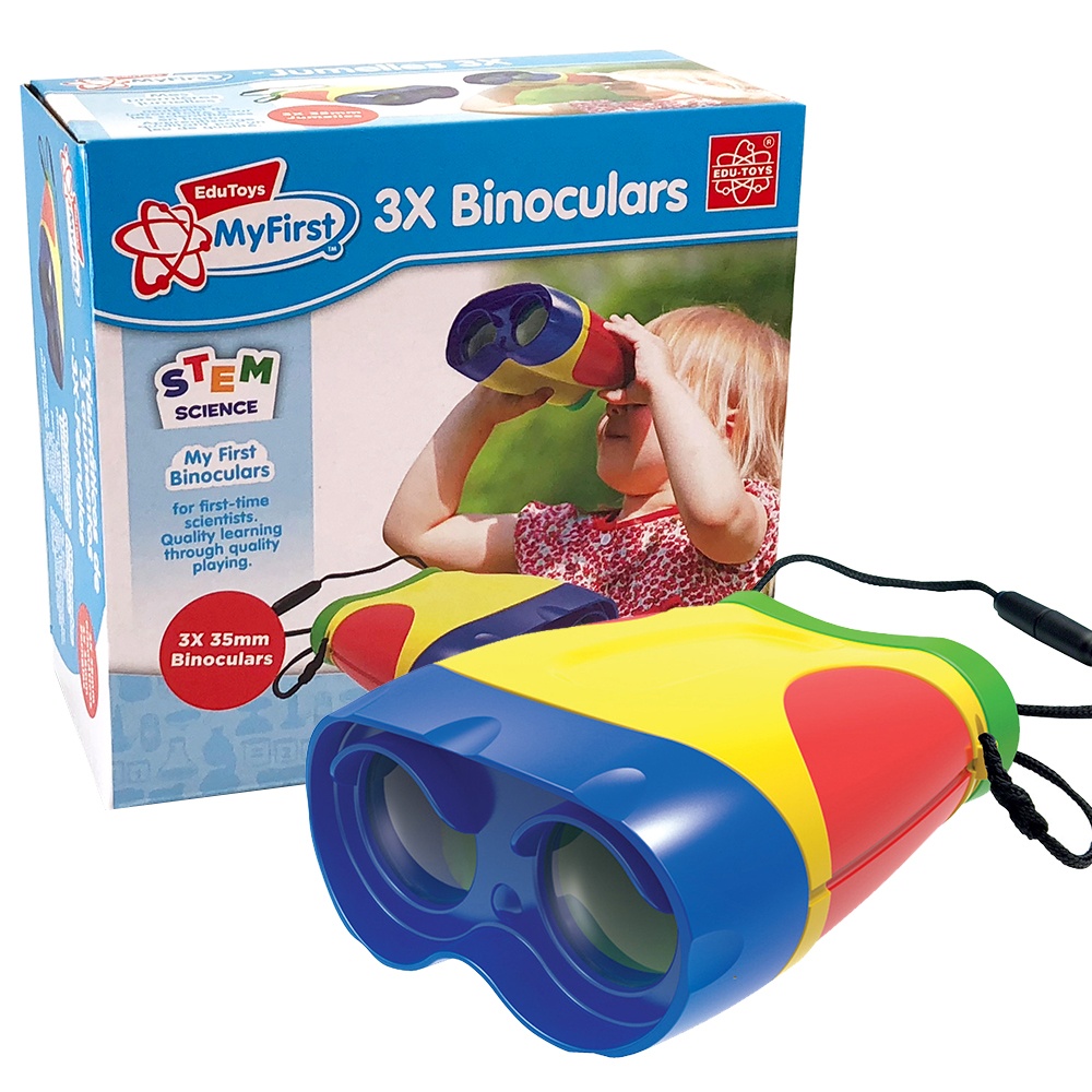 Edu-Toys - My First - Science - 3x 35mm Binoculars