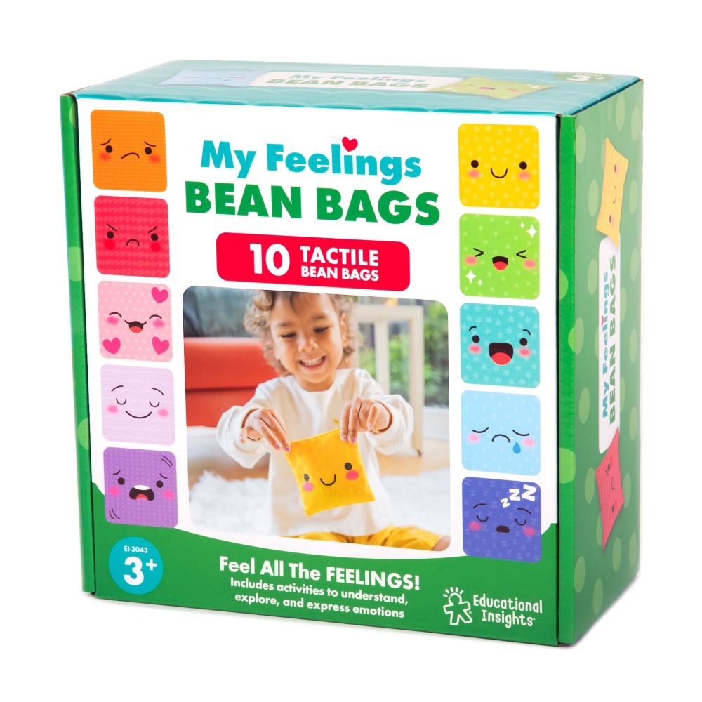Educational Insights - My Feelings Bean Bags: Emotions SEL Toy