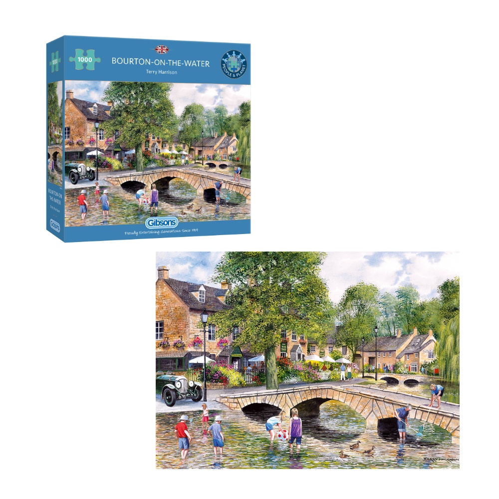Gibsons - Bourton on the Water - 1000 Piece Jigsaw Puzzle
