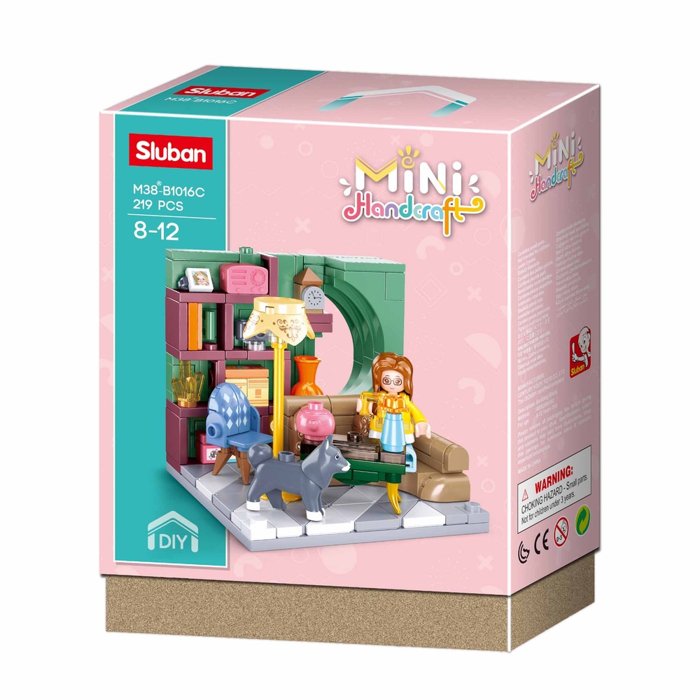 Sluban Building Set: Mini Handcraft - Living Room - 219pcs