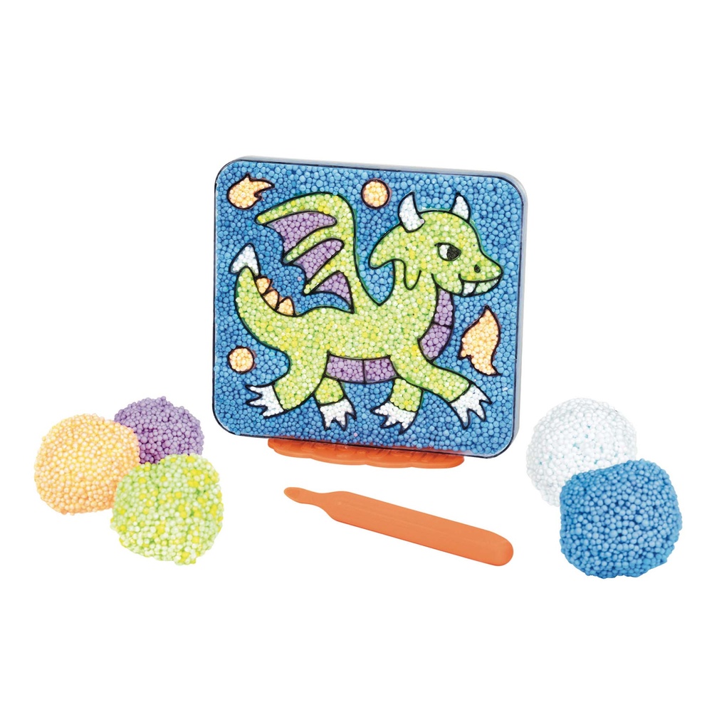 Educational Insights - Colour By Playfoam® Dragon - Sensory Dough Craft Set