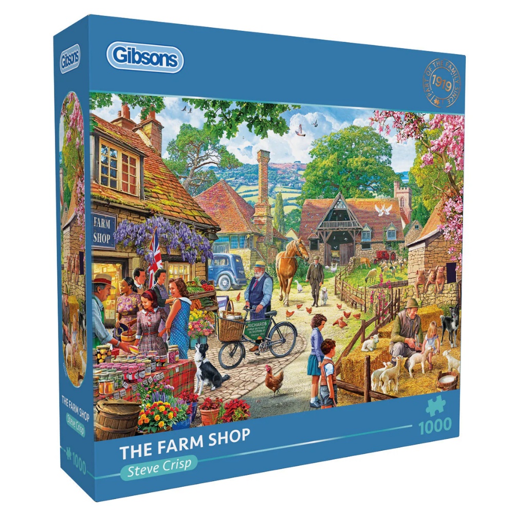 Gibsons - The Farm Shop - 1000 Piece Jigsaw Puzzle