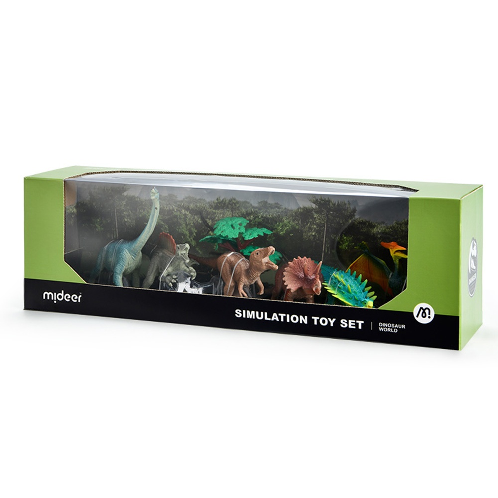 Mideer - Simulation Toy Set Dinosaur World