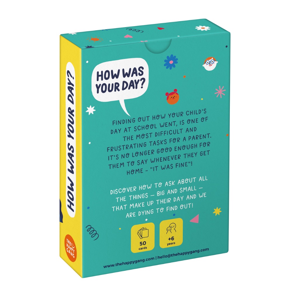The Happy Gang - How Was Your Day? Conversation Starters for Parents & Kids