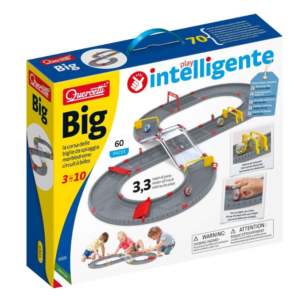 Quercetti - Marble Run Race Track STEM Toy for Kids Ages 3+