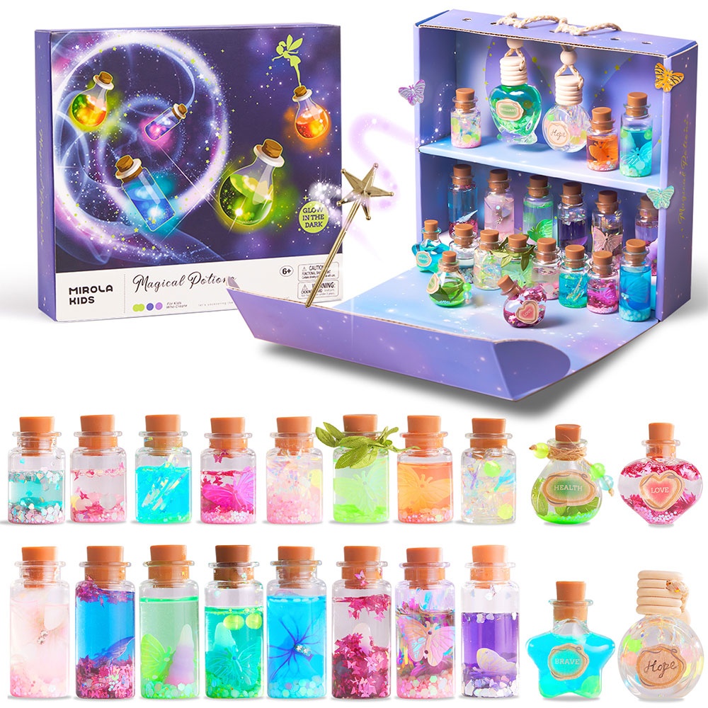 Jar Meló - Magical Potions Making Kit - DIY Fairy Potion Bottles Craft Activity