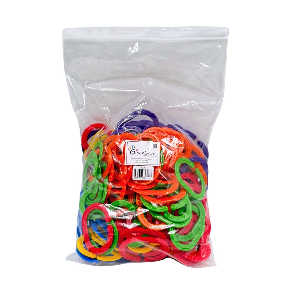 Greenbean - Gaint Links 180pcs - Maths Counting & Fine Motor Preschool Set