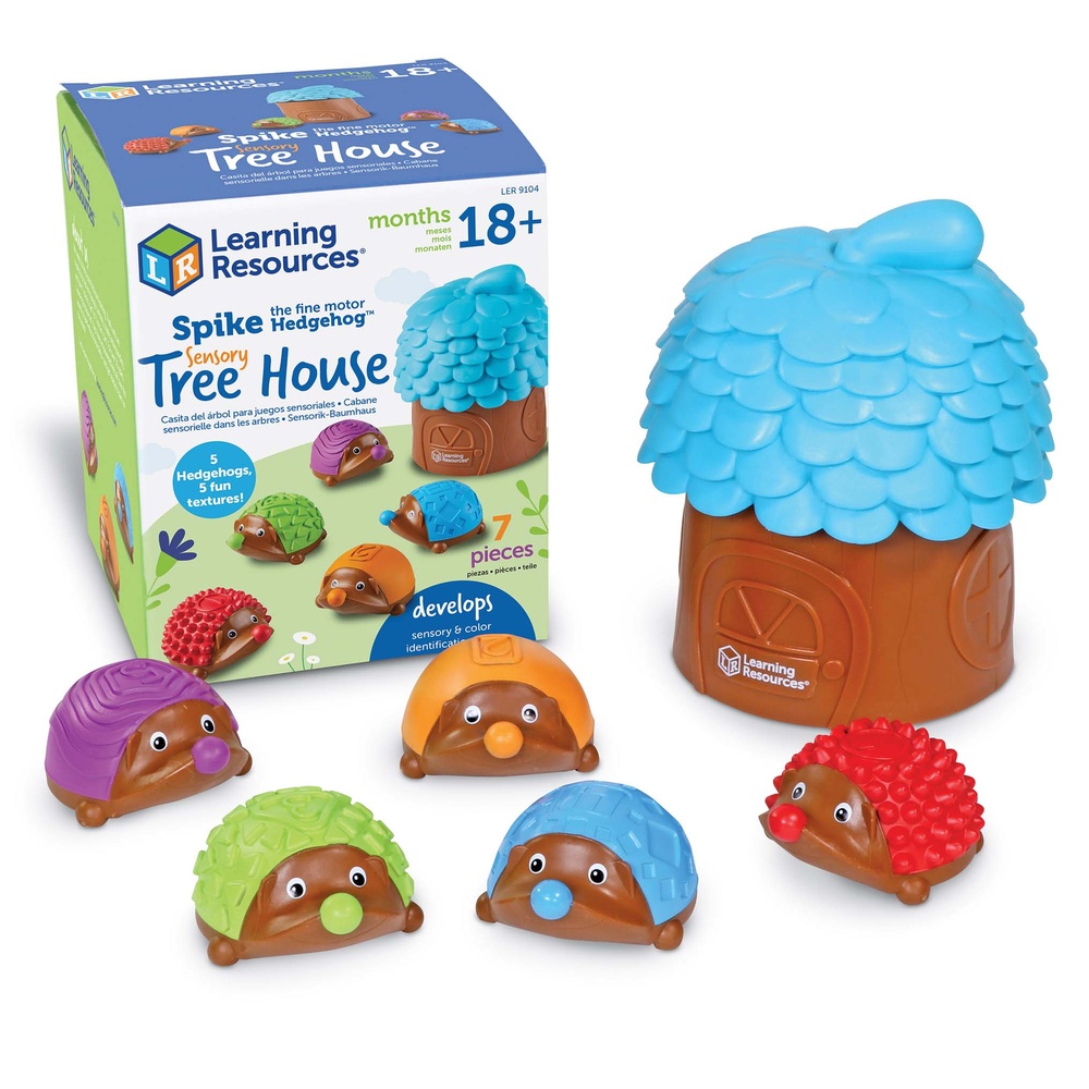 Learning Resources - Spike the Fine Motor Hedgehog® Sensory Tree House