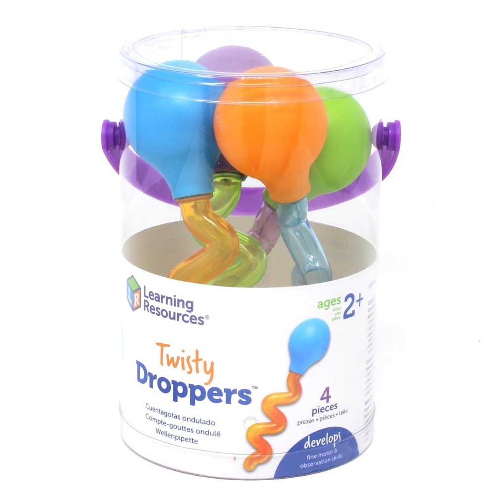 Learning Resources - Twisty Droppers - Fine Motor & Sensory Play Tool