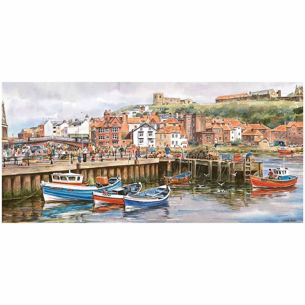 Gibsons - Whitby Harbour - 636 Piece Jigsaw Puzzle