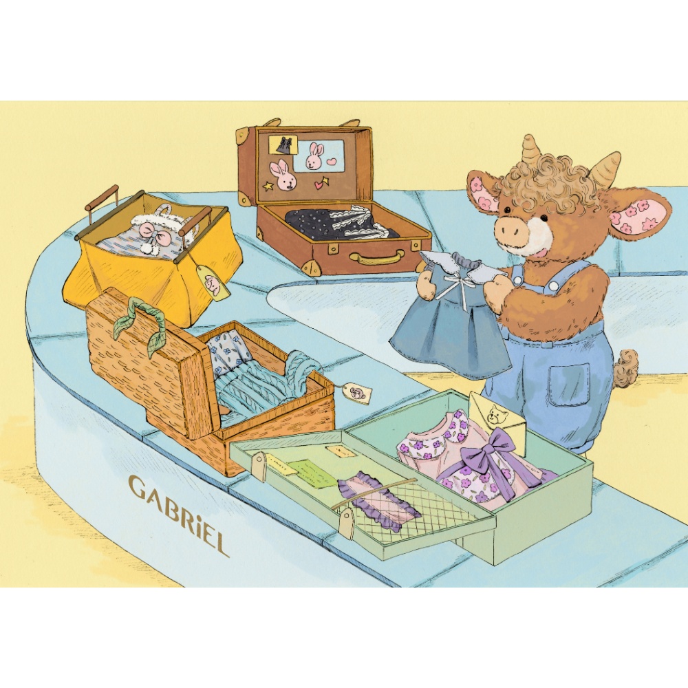 Gabriel - Plush Animal Soft Toy - Ben Byson - 27cm